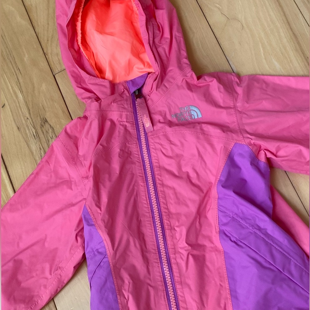 The North Face Toddler Water-Resistant Jacket With Detachable Fleece Liner